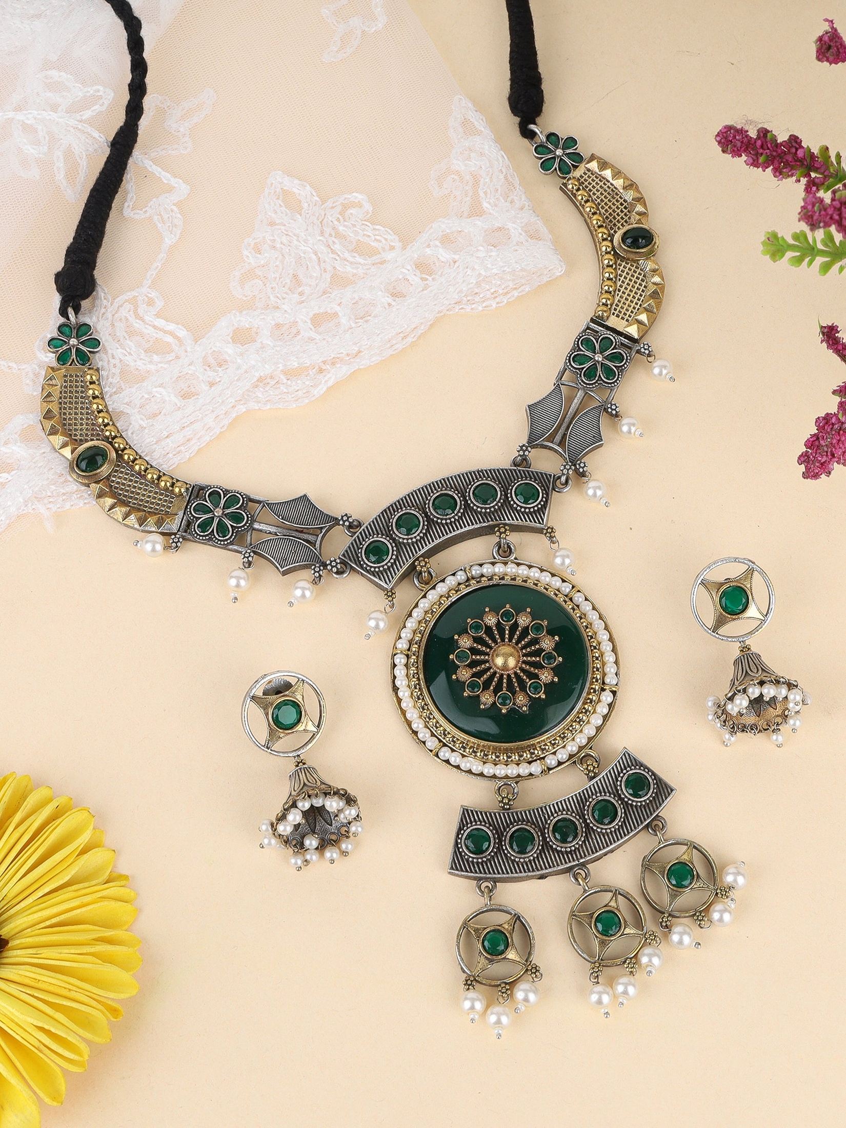 Heritage Royal Handcrafted Necklace Set